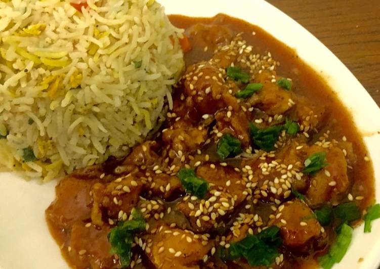 Recipe of Perfect Hot and Spicy Sesame Chicken😍😍