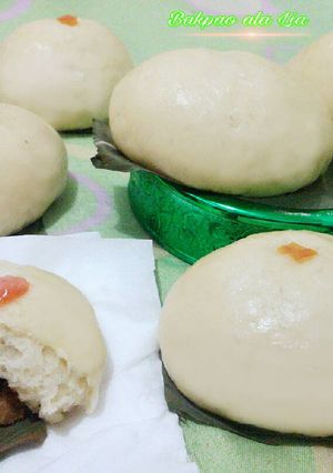 Foto resep Bakpao 3bahan dg 3jenis isi coklat,keju&abon