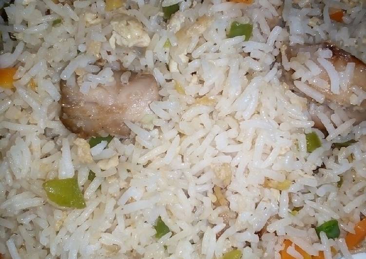 Easiest Way to Prepare Homemade Chicken Fried Rice