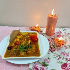 A picture of Paneer kohlapori.