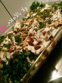 صورة لوصفة فتة المكدوس