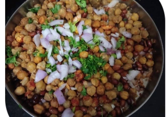 Kabuli Chana Chaat easy and quick recipe