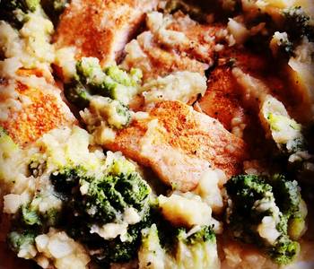 Fresh, Cooking Recipe Instant Pot Salmon with Garlic Potatoes and Broccoli Delicious Simple