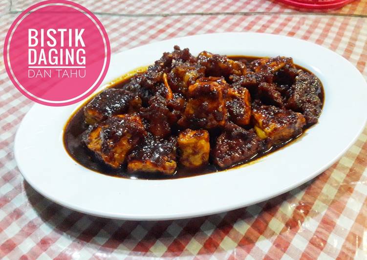 Resep Bistik Daging dan Tahu Anti Gagal