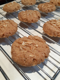 Foto resep Vanilla cookies (ampas almond)