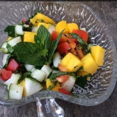 A picture of Mango salad.