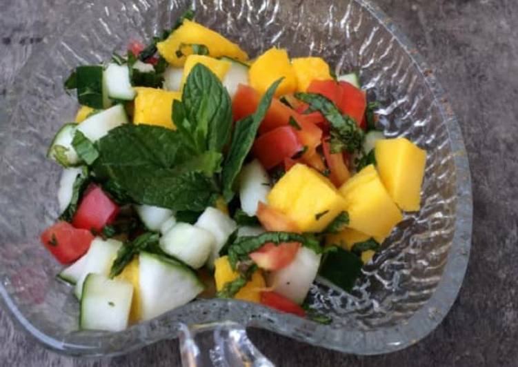 Recipe of Super Quick Homemade Mango salad