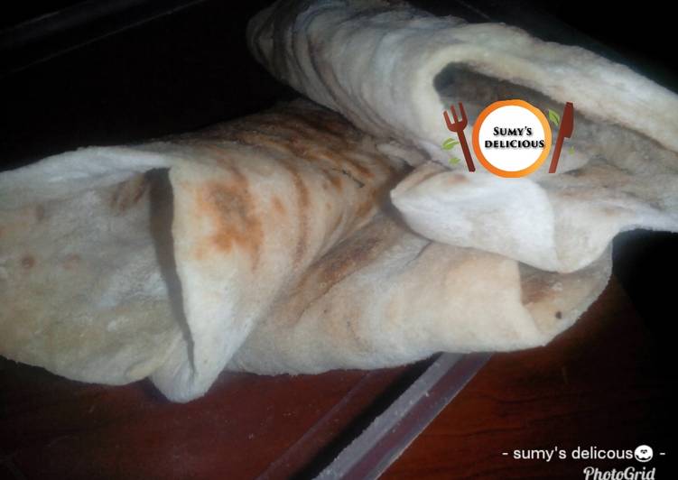 Recipe of Quick Shawarma bread