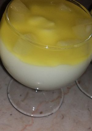 صورة لوصفة تحلية بكريمة الأناناس🍍🍍
