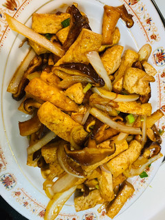 下班快速晚餐 醬燒香菇豆腐 的食譜成品照片