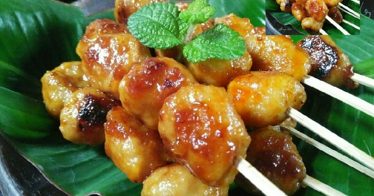 Resep Bakso bakar teflon oleh Aning Han Cookpad