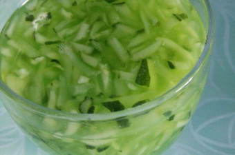 Resep Es timun serut Istimewa