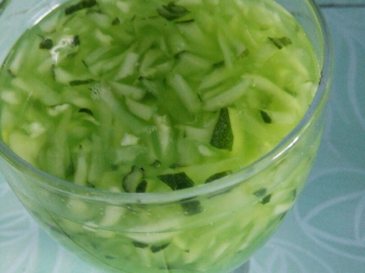 Resep Es timun serut Istimewa