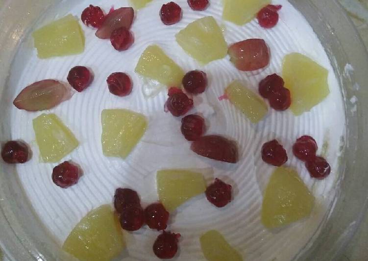 Recipe of Award-winning Fruit cream pudding