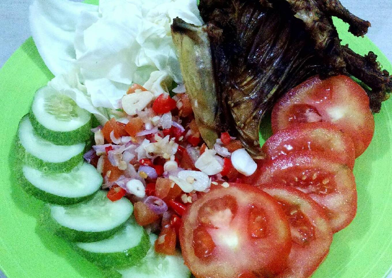 Bebek Goreng Sambal Matah