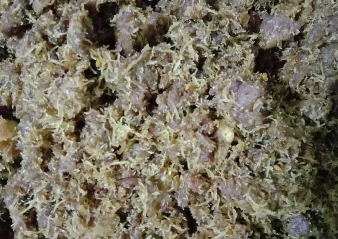 Yuk intip, Resep enak memasak Serundeng daging  sesuai selera