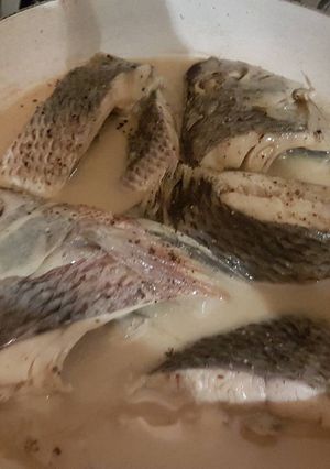 A picture of Ginataang paksiw na tilapia.