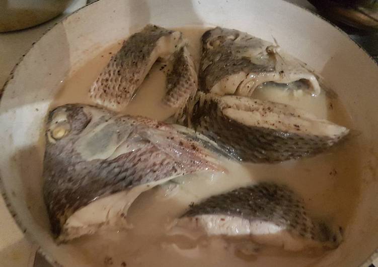 Recipe of Perfect Ginataang paksiw na tilapia