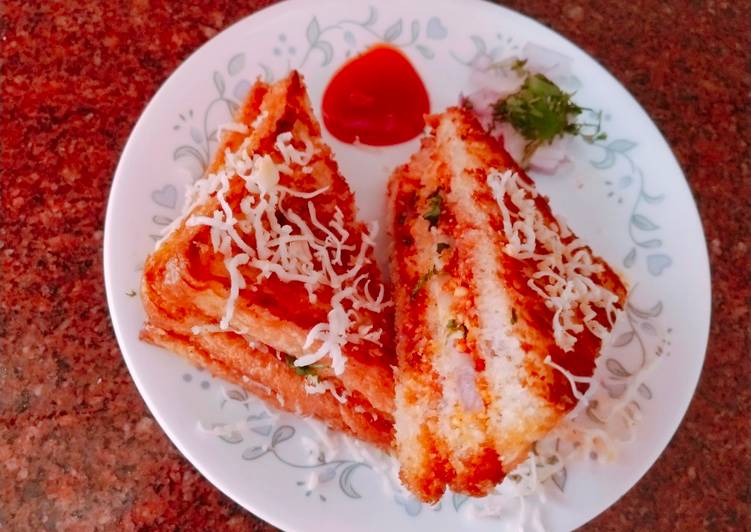 Cheese Chutney Toast Sandwich Cheese Chutney Toast Sandwich