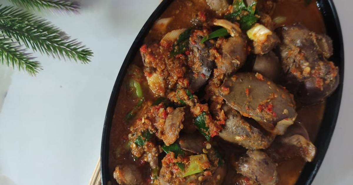 Resep Ati Ampela Ayam bumbu kecap dan trik agar tidak bau kandang oleh