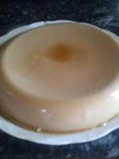 Una foto de Flan de cafe