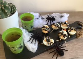 🕸🕷Halloween 🎃 Apéro recette facile 🐾 👻