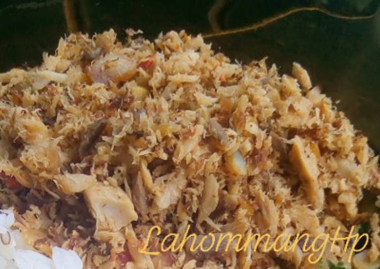 Bajabu ikan (abon ikan)