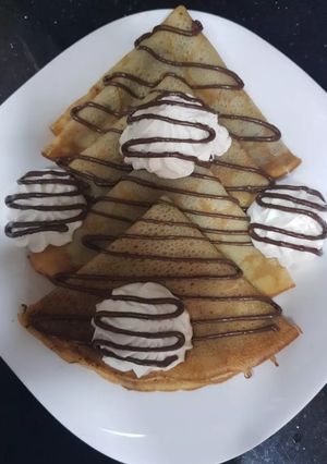 صورة لوصفة الكريب Les crépes sucrés