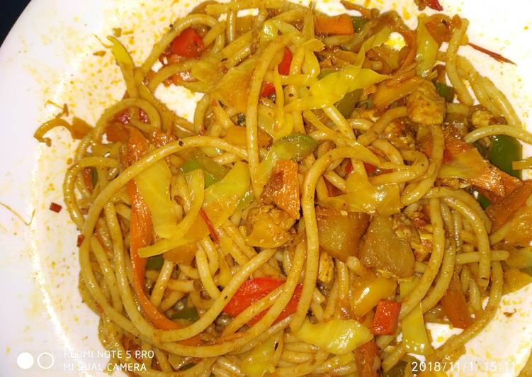 Recipe of Any-night-of-the-week Spaghetti pasta