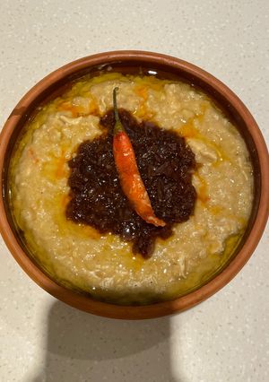 صورة لوصفة جريش أبيض بطريقه رائعه جداً 😍👌