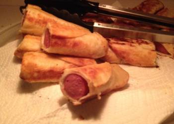 How to Recipe Appetizing Pigs in a tortilla blanket 
