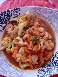 Foto resep Udang saos padang