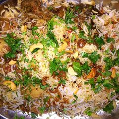 A picture of Bombay Biryani 😊.