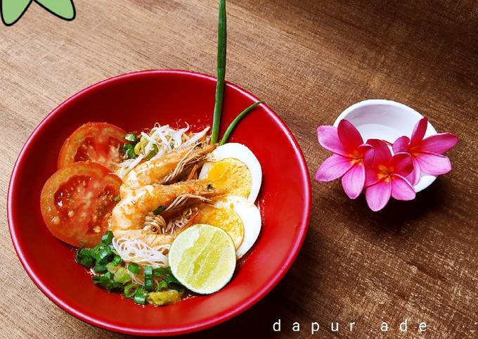 Bagaimana Menyiapkan Laksa Udang 🥘, Bikin Ngiler