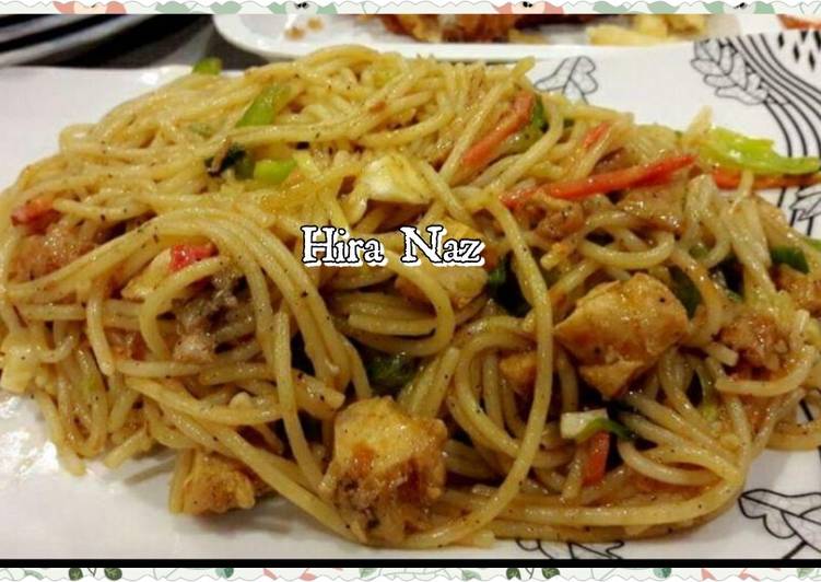 Easiest Way to Cook Appetizing Chicken Chow Mein