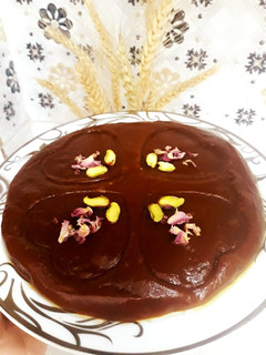 عکسی از دستور حلوا شیره انگور