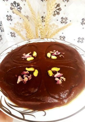 عکسی از دستور حلوا شیره انگور