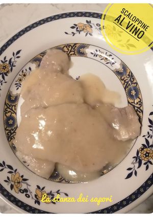 Foto di Scaloppine al vino bianco