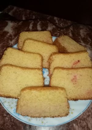 صورة لوصفة كيك الزبادي تحفه وطريه 😋😋💓
