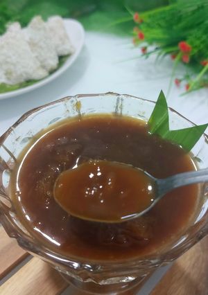 Foto resep Saus Durian (Pendamping Lupis, Cenil, Pisang Epe, dll)
