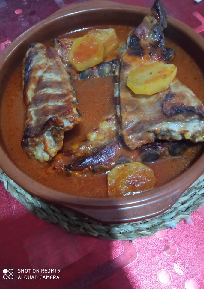 Una foto de Costillar al horno