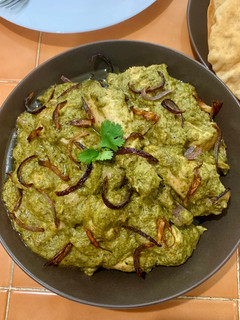A picture of Malai Chicken Karahi.