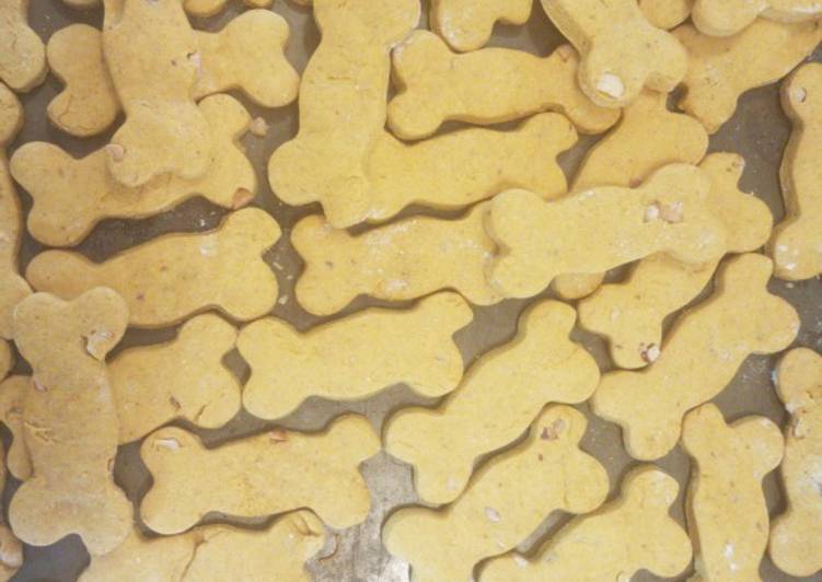 Pumpkin Peanut Butter Dog Biscuits