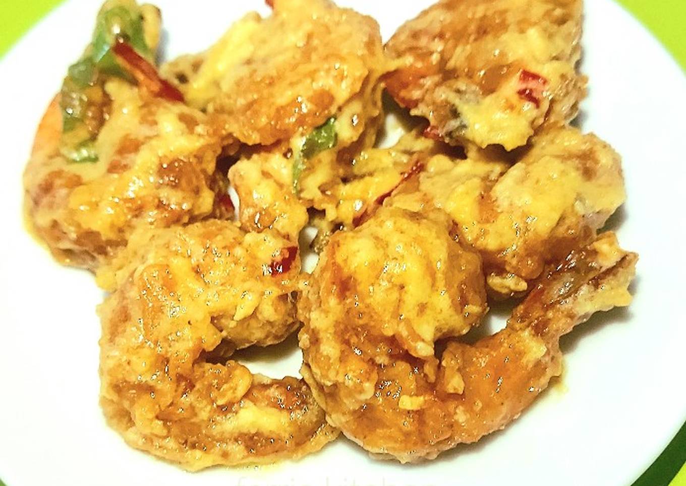 Udang Saus Telur Asin
