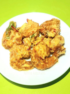 Foto resep Udang Saus Telur Asin