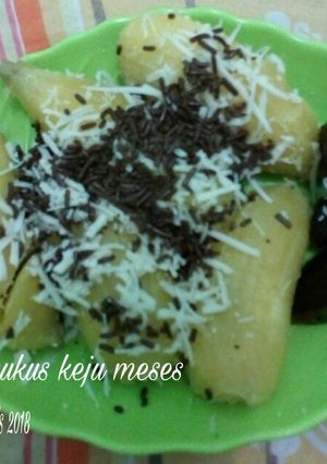 Foto resep Pisang Kukus keju meses