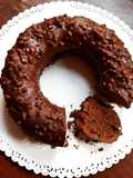 Chocolate Cake with Fleur de Sel de Guérande and Crunchy Chocolate Glaze