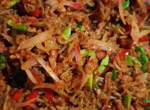 Foto resep Ikan Teri sambel Kecombrang / kincong ala Anak Medan