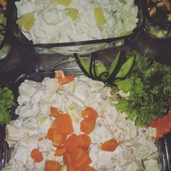 A picture of Creamy Pineapple Salad.