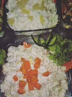 A picture of Creamy Pineapple Salad.